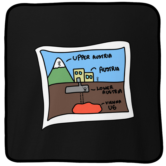 map of austria