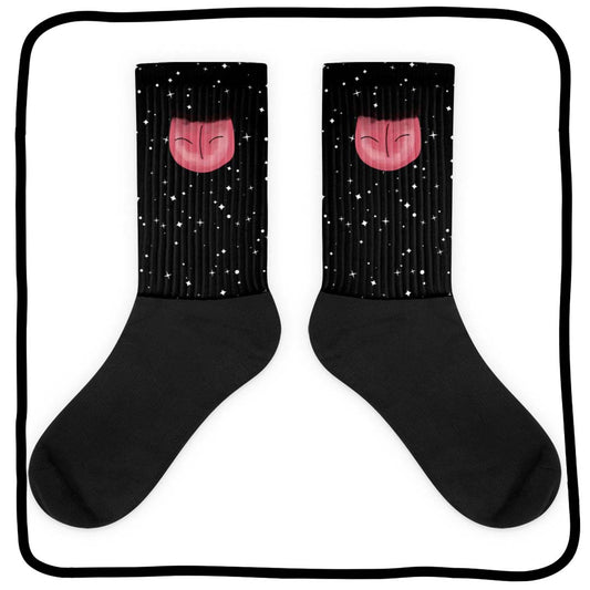 space tongue socks