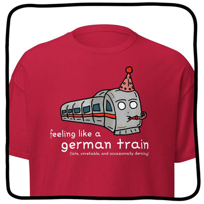 feeling like a german train