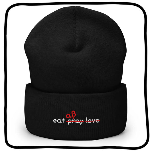 eat (pray love) aß beanie