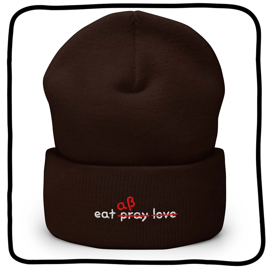 eat (pray love) aß beanie