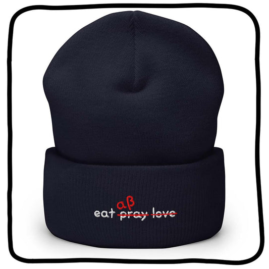 eat (pray love) aß beanie