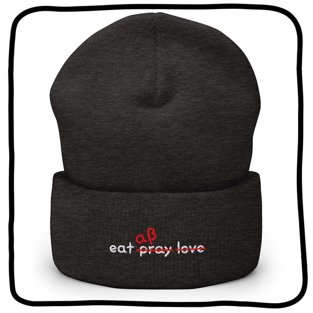 eat (pray love) aß beanie