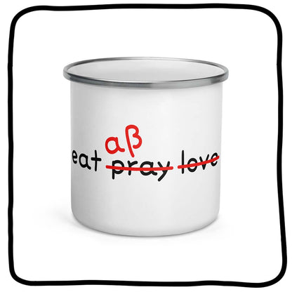 eat (pray love) aß mug