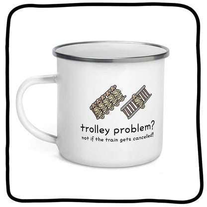 trolley problem mug